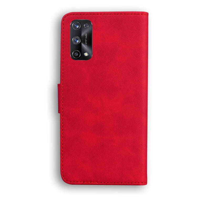 For OPPO Realme X7 Pro 5G Skin Feel Pure Color Flip Leather Phone Case