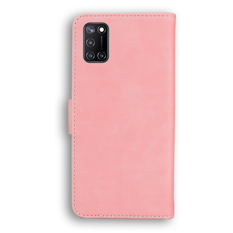 For OPPO Realme 7I/Realme C17 Skin Feel Pure Color Flip Leather Phone Case