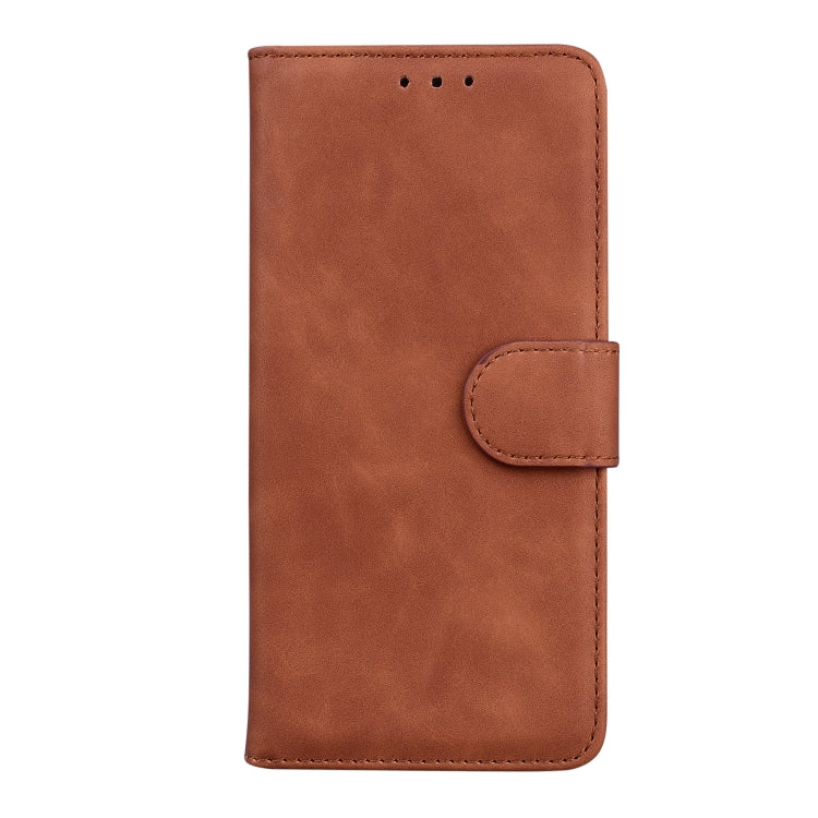 For OPPO Reno4 Lite/F17 Pro/A93/Reno4 F Skin Feel Pure Color Flip Leather Phone Case