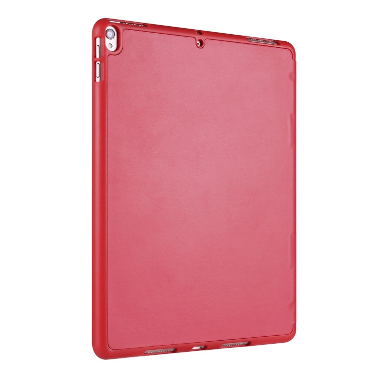 For iPad Pro 10.5 / Air3 10.5 inch Horizontal Flip Tablet PC PU Leather Case with Three-folding Holder & Pen Slot