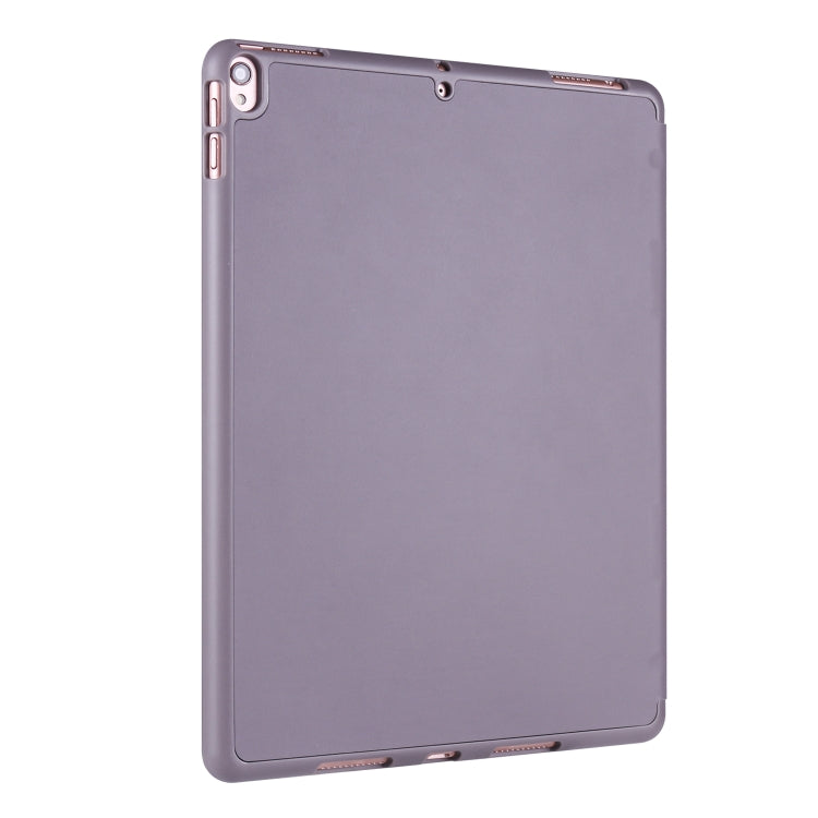 For iPad Pro 10.5 / Air3 10.5 inch Horizontal Flip Tablet PC PU Leather Case with Three-folding Holder & Pen Slot