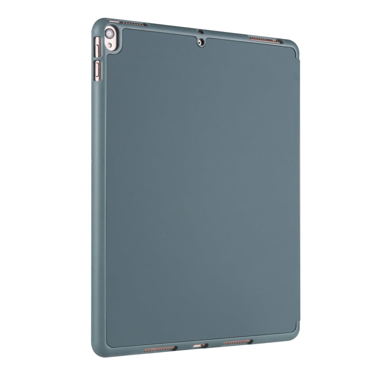 For iPad Pro 10.5 / Air3 10.5 inch Horizontal Flip Tablet PC PU Leather Case with Three-folding Holder & Pen Slot