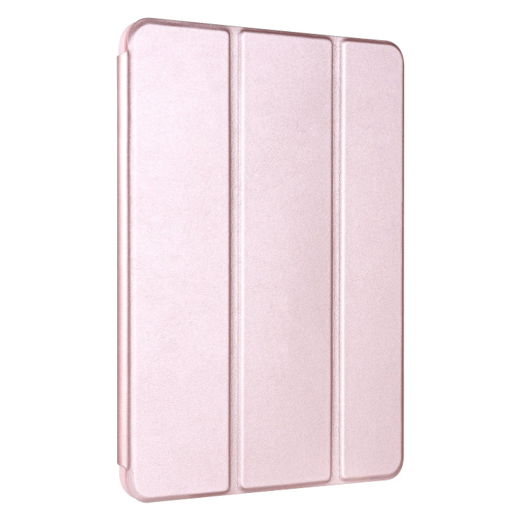 For iPad Mini 5 / 4 Horizontal Flip Tablet PC PU Leather Case with Three-folding Holder & Pen Slot