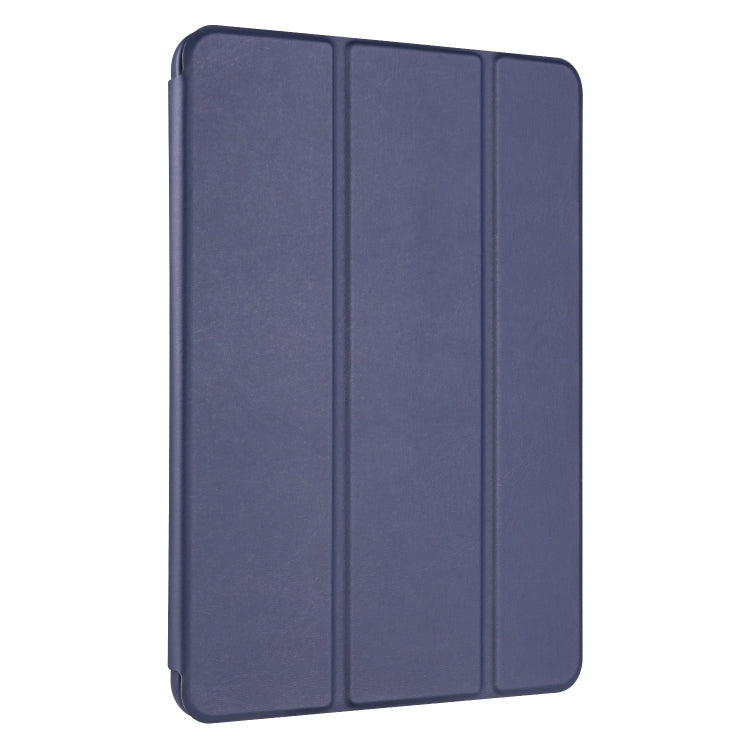 For iPad Mini 5 / 4 Horizontal Flip Tablet PC PU Leather Case with Three-folding Holder & Pen Slot