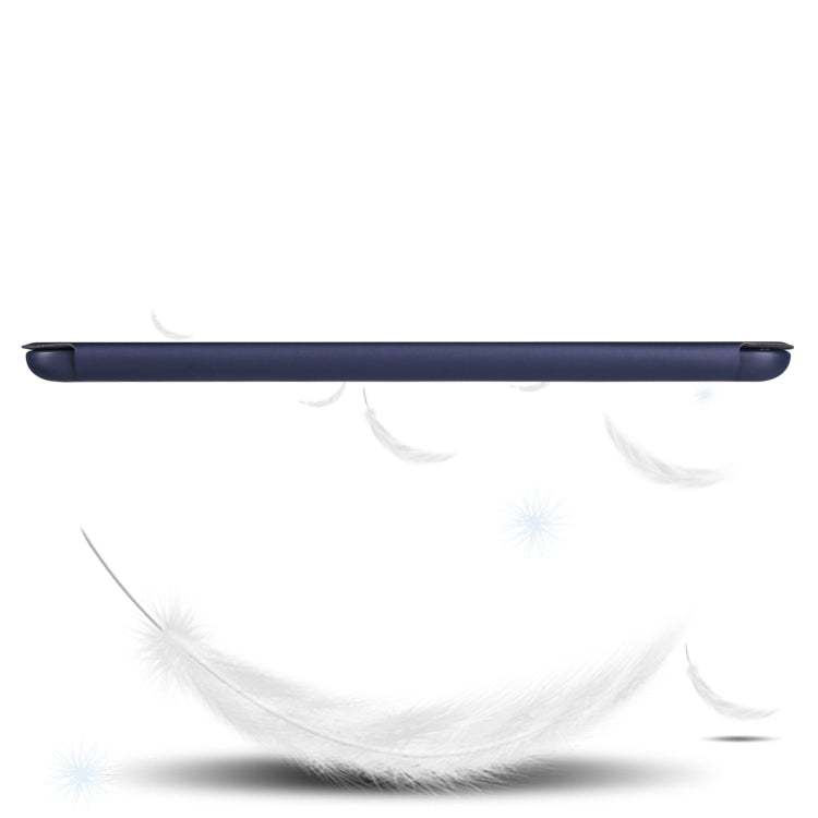 For iPad Mini 5 / 4 Horizontal Flip Tablet PC PU Leather Case with Three-folding Holder & Pen Slot