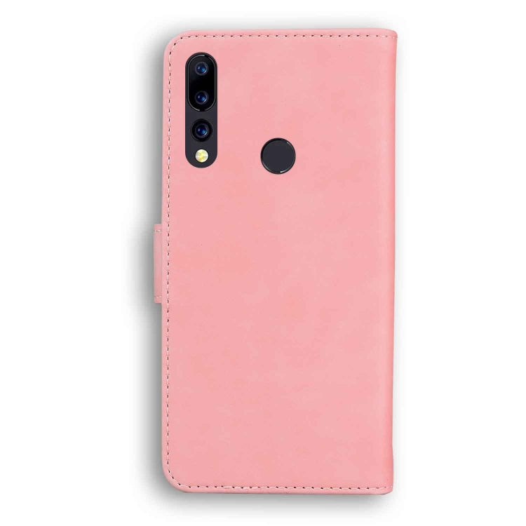 For UMIDIGI A5 Pro Skin Feel Pure Color Flip Leather Phone Case