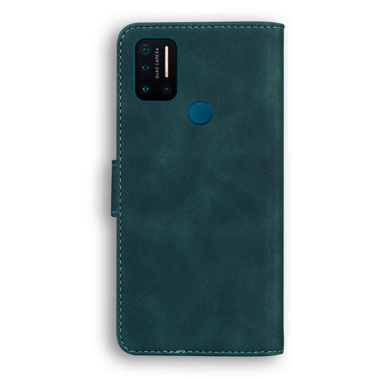 For UMIDIGI A7 Pro Skin Feel Pure Color Flip Leather Phone Case