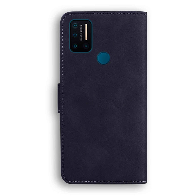 For UMIDIGI A7 Pro Skin Feel Pure Color Flip Leather Phone Case