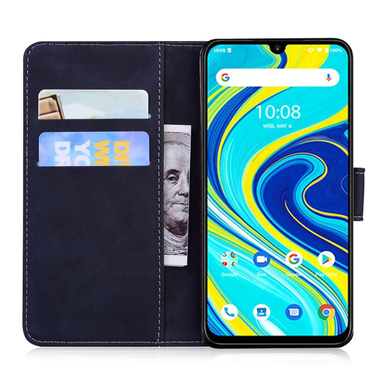 For UMIDIGI A7 Pro Skin Feel Pure Color Flip Leather Phone Case