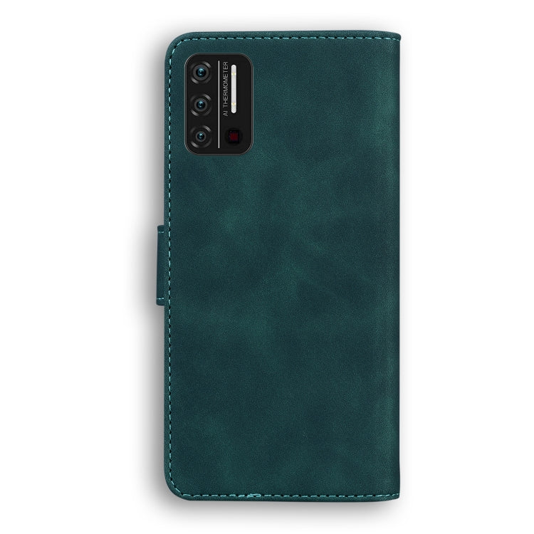 For UMIDIGI A7S Skin Feel Pure Color Flip Leather Phone Case