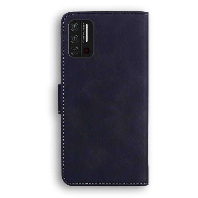 For UMIDIGI A7S Skin Feel Pure Color Flip Leather Phone Case