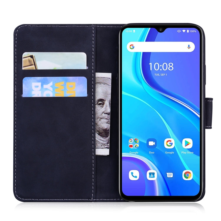 For UMIDIGI A7S Skin Feel Pure Color Flip Leather Phone Case