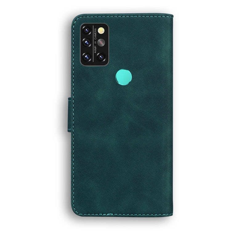 For UMIDIGI A9 Pro Skin Feel Pure Color Flip Leather Phone Case