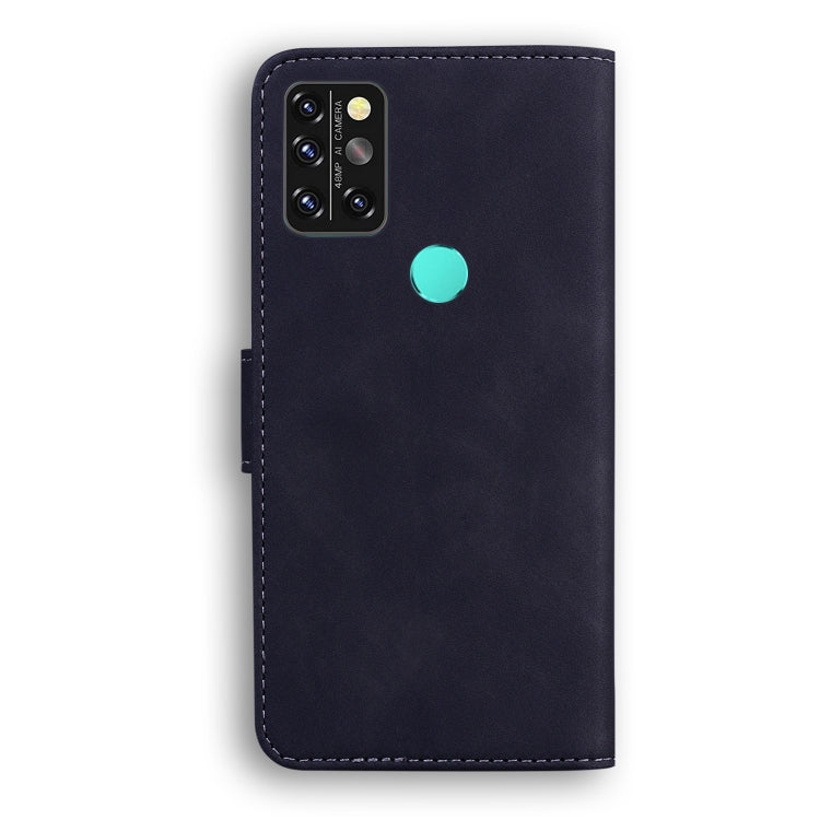 For UMIDIGI A9 Pro Skin Feel Pure Color Flip Leather Phone Case