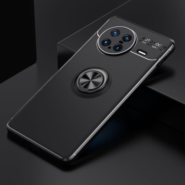 For vivo X Note Metal Ring Holder 360 Degree Rotating TPU Phone Case