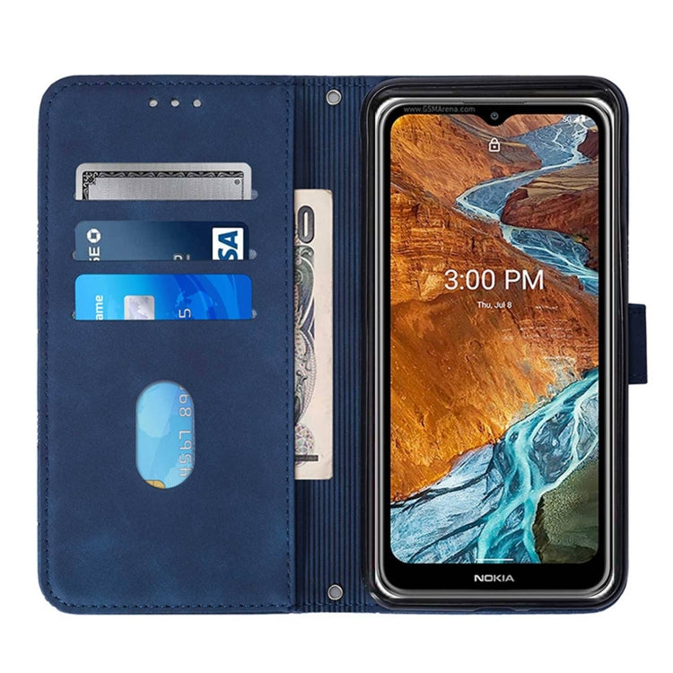 For Samsung Galaxy A03 Core Crossbody 3D Embossed Flip Leather Phone Case