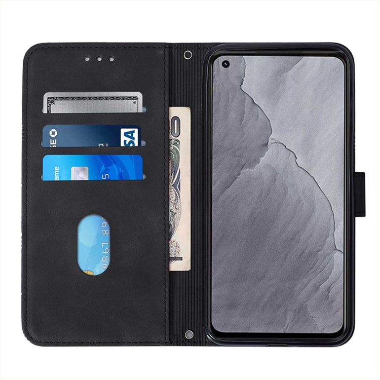 For Samsung Galaxy A23 5G Crossbody 3D Embossed Flip Leather Phone Case