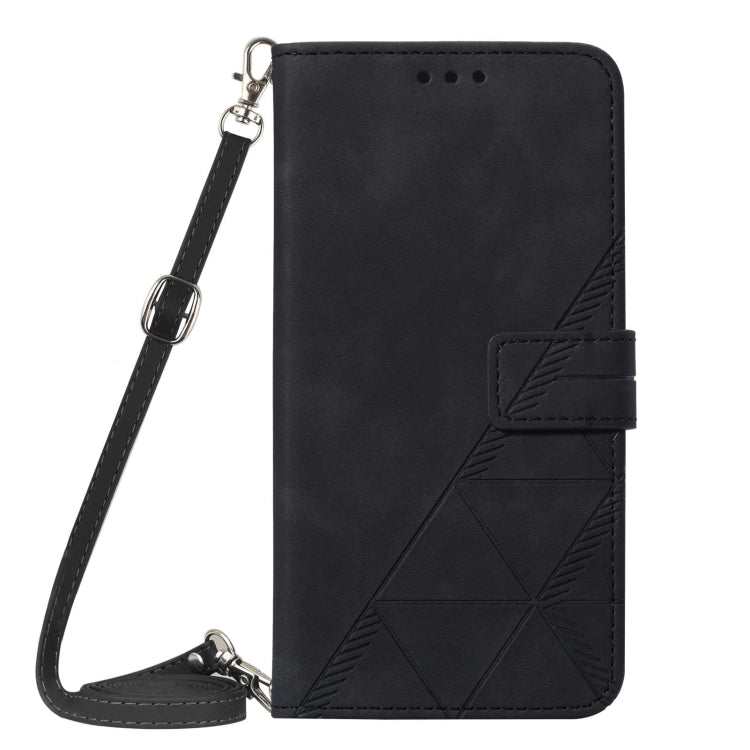 For Samsung Galaxy A33 5G Crossbody 3D Embossed Flip Leather Phone Case