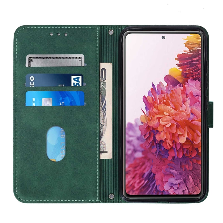 For Samsung Galaxy S20 Lite/S20 FE 4G & 5G Crossbody 3D Embossed Flip Leather Phone Case