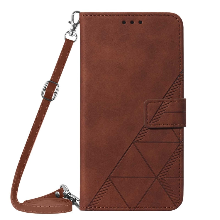 For Samsung Galaxy S21 5G Crossbody 3D Embossed Flip Leather Phone Case