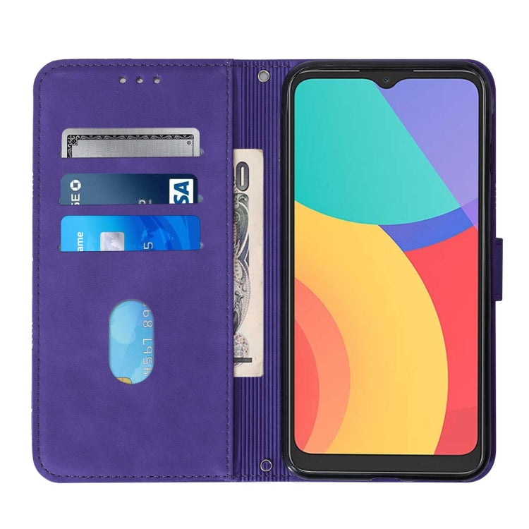For Alcatel 1S / 3L 2021 Crossbody 3D Embossed Flip Leather Phone Case