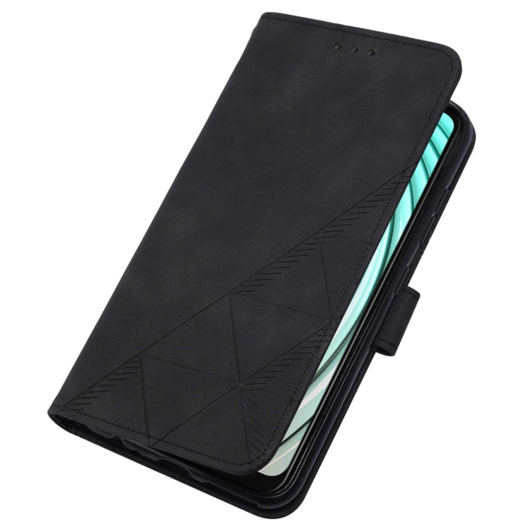 For Itel S16 Pro Crossbody 3D Embossed Flip Leather Phone Case