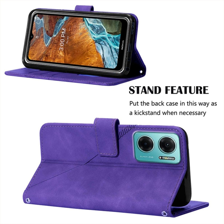 For Xiaomi Redmi 10 Prime / Note 11E Crossbody 3D Embossed Flip Leather Phone Case