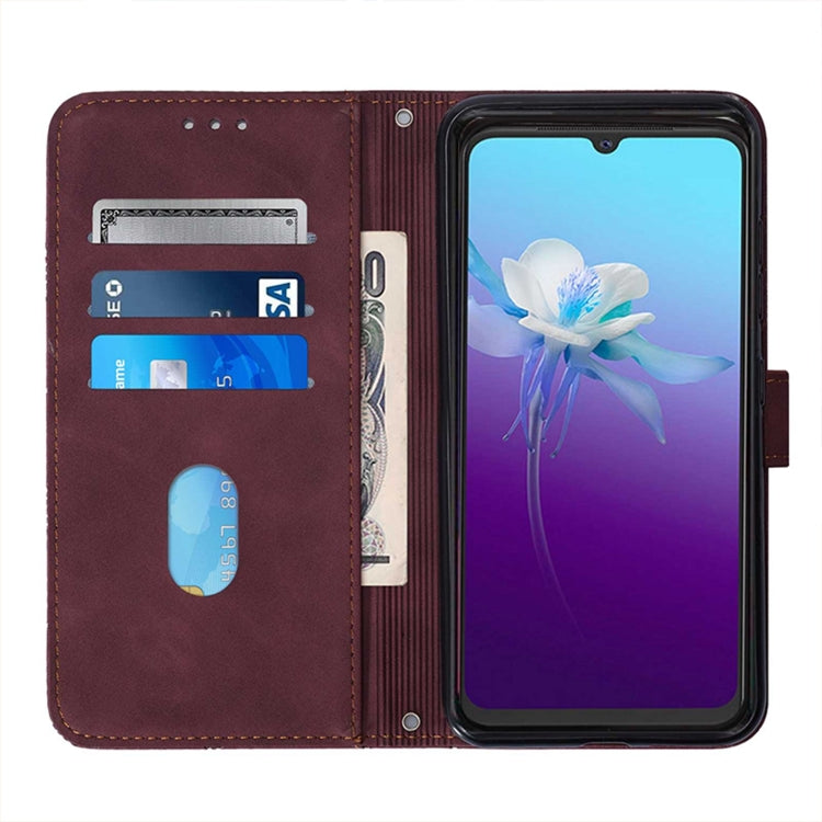 For Xiaomi 12 Crossbody 3D Embossed Flip Leather Phone Case