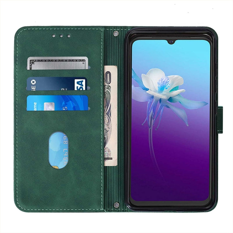 For Xiaomi 12 Pro Crossbody 3D Embossed Flip Leather Phone Case