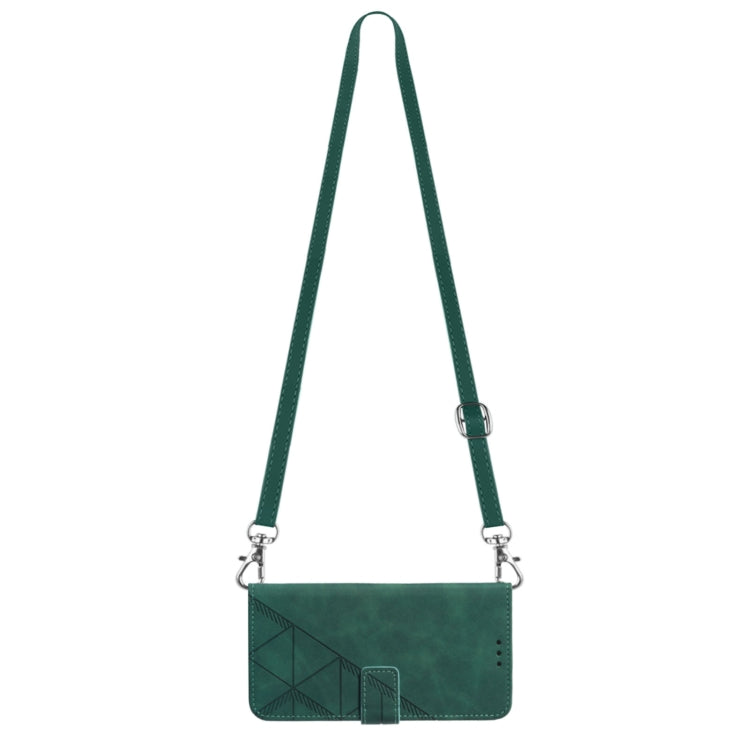 For Xiaomi Mi 11 Lite Crossbody 3D Embossed Flip Leather Phone Case