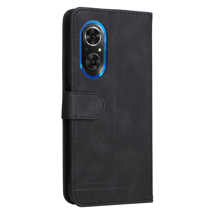 For Honor 50 SE / nova 9 SE Skin Feel Life Tree Metal Button Leather Phone Case