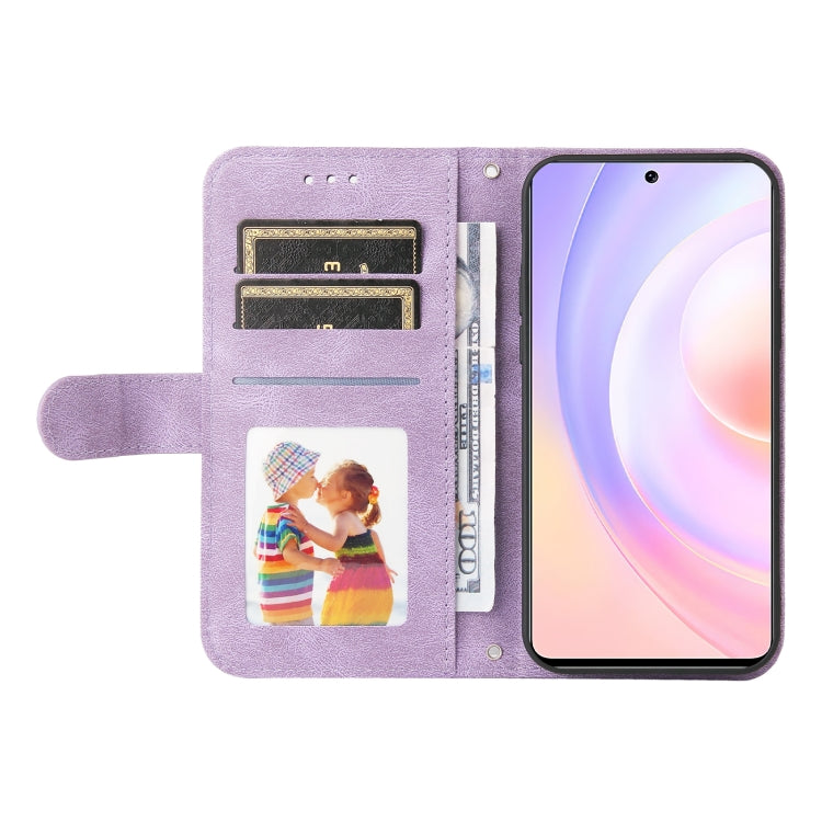 For Honor 50 SE / nova 9 SE Skin Feel Life Tree Metal Button Leather Phone Case