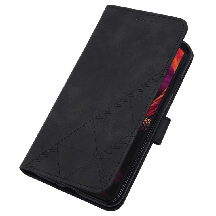For Sony Xperia 5 III Crossbody 3D Embossed Flip Leather Phone Case