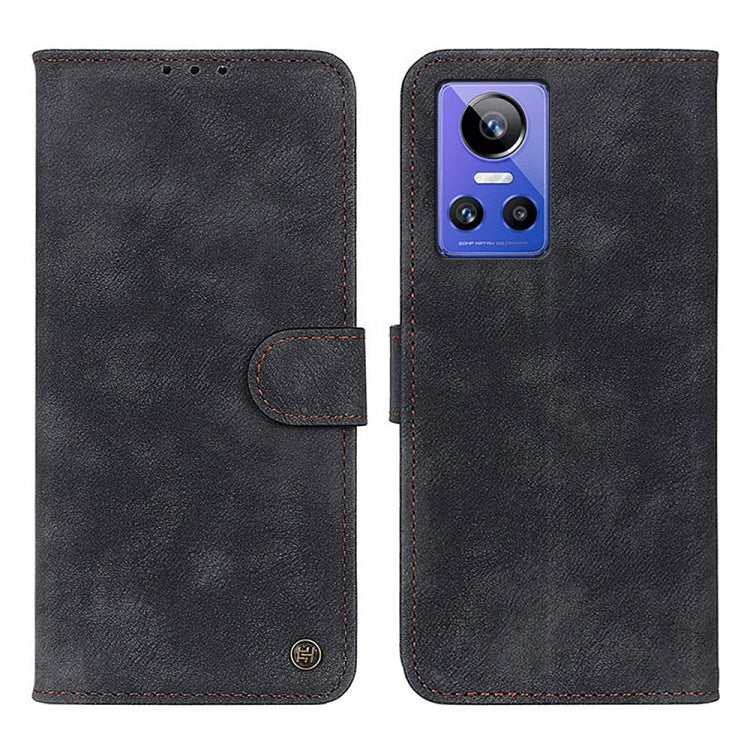 For OPPO Realme GT Neo3 Antelope Texture Magnetic Buckle Leather Phone Case