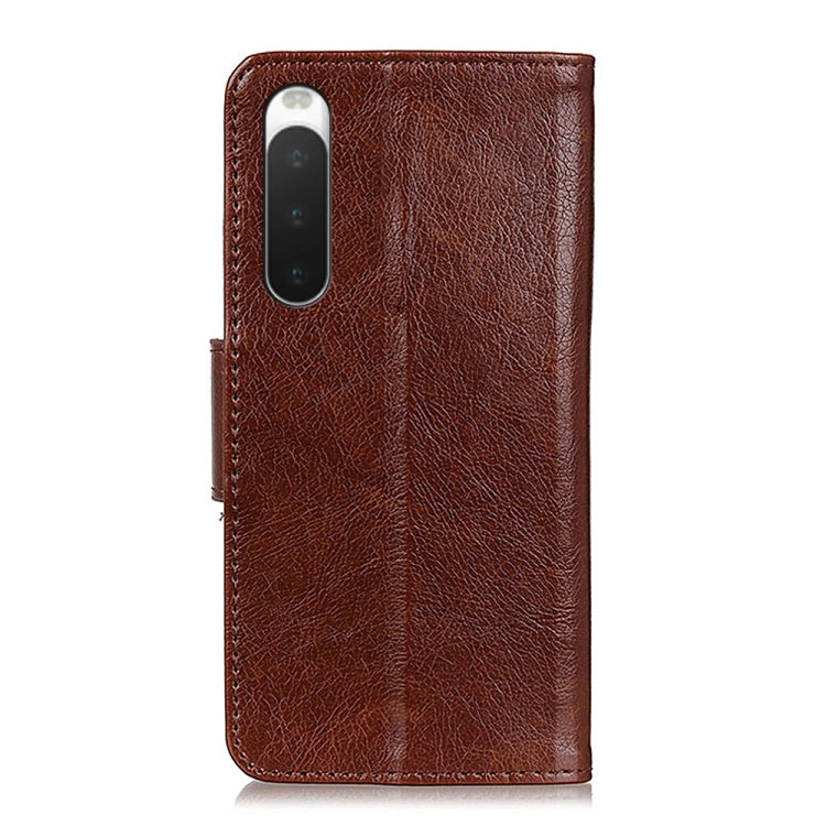 For Sony Xperia 10 IV/10 IIII Nappa Texture Leather Phone Case