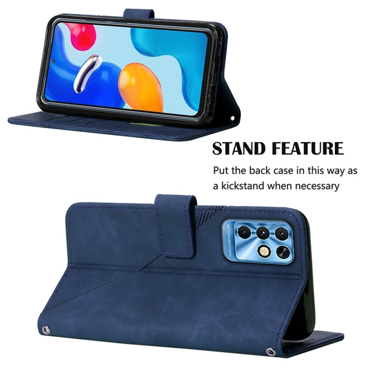For Infinix Note 11i Crossbody 3D Embossed Flip Leather Phone Case