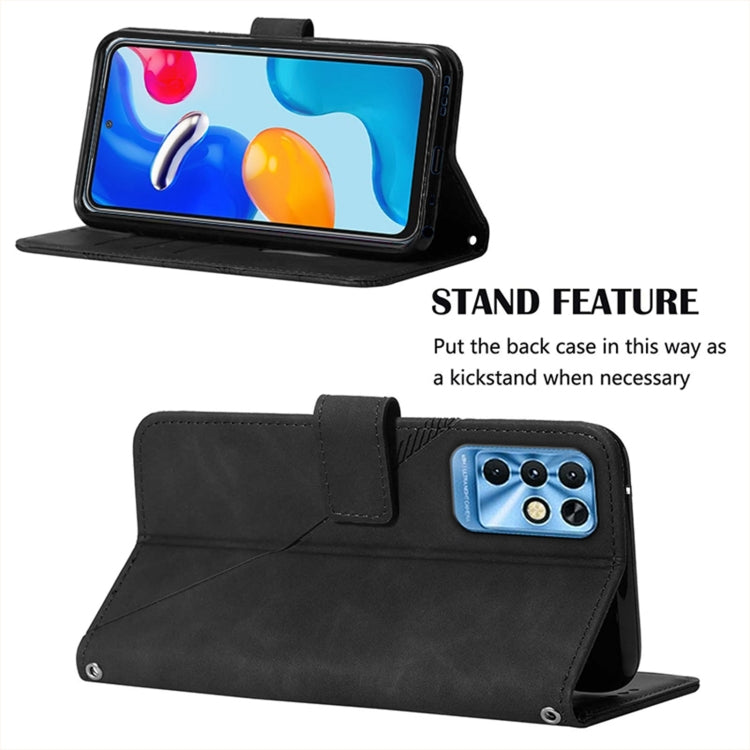 For Infinix Note 11i Crossbody 3D Embossed Flip Leather Phone Case