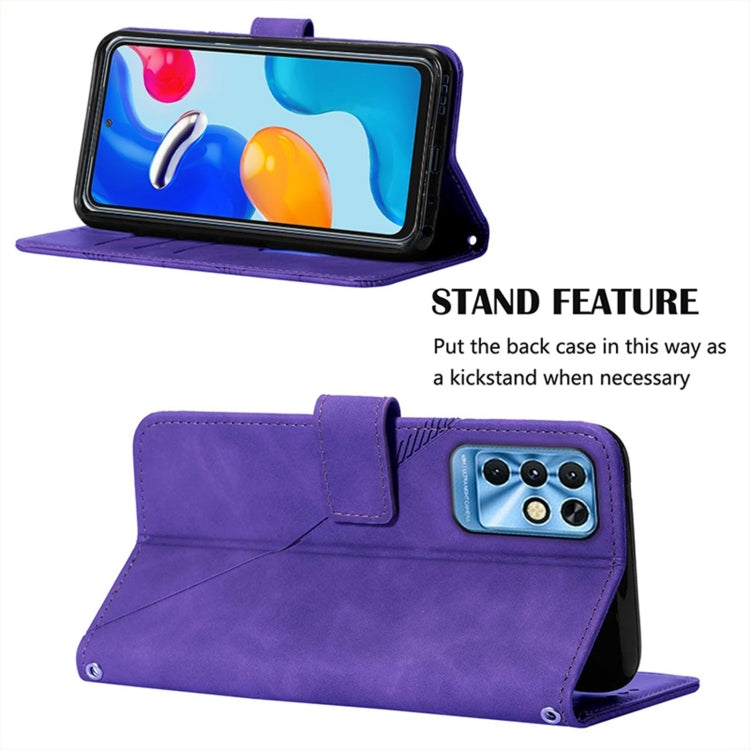 For Infinix Note 11i Crossbody 3D Embossed Flip Leather Phone Case