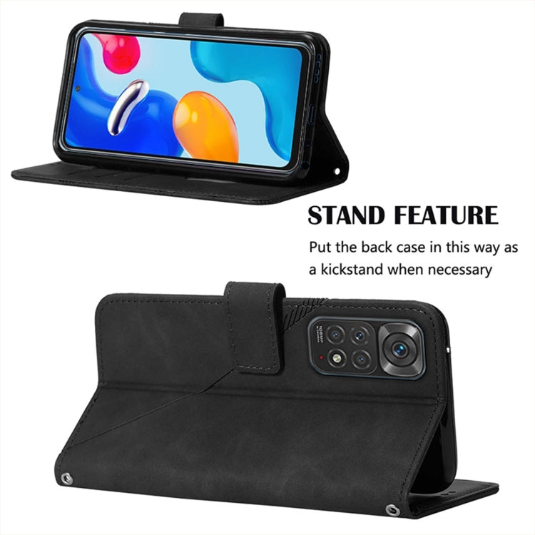 For Infinix Note 11S Crossbody 3D Embossed Flip Leather Phone Case