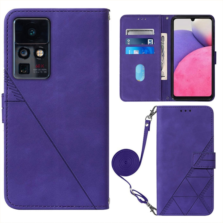For Infinix Zero X / Zero X Pro Crossbody 3D Embossed Flip Leather Phone Case