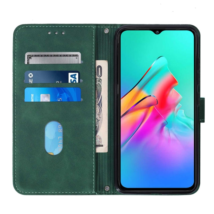 For Infinix Hot 10 Lite / Smart 5 Crossbody 3D Embossed Flip Leather Phone Case
