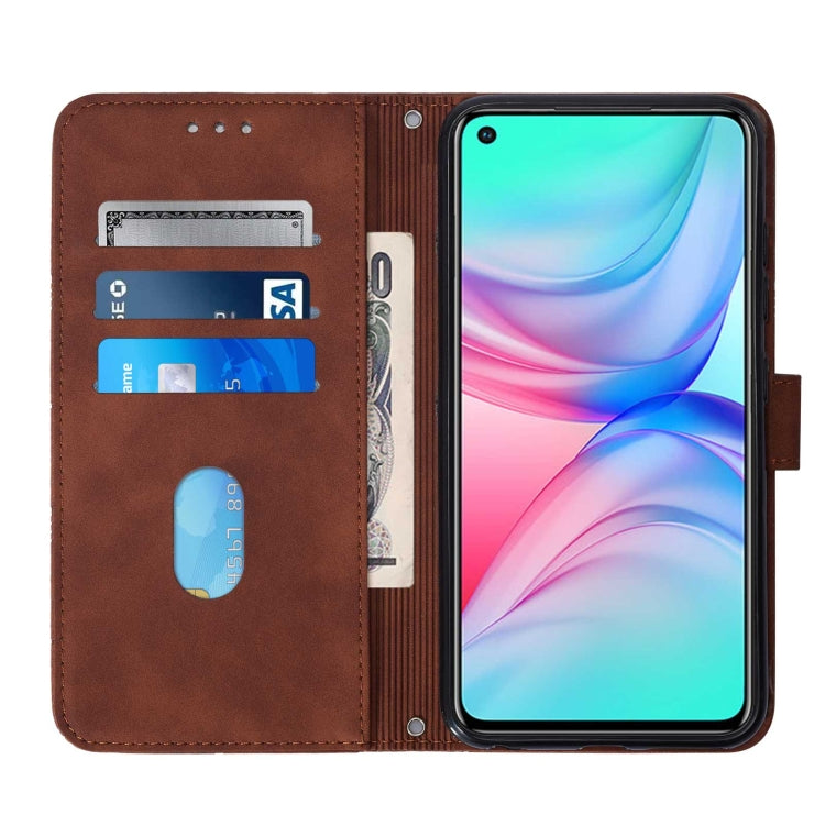 For Infinix Hot 10 X682 Crossbody 3D Embossed Flip Leather Phone Case