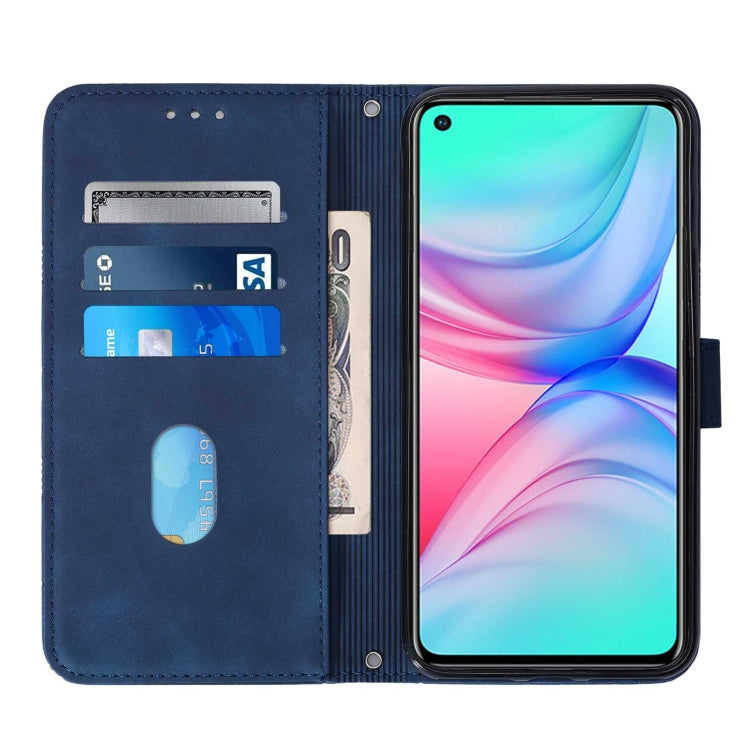 For Infinix Hot 10 X682 Crossbody 3D Embossed Flip Leather Phone Case