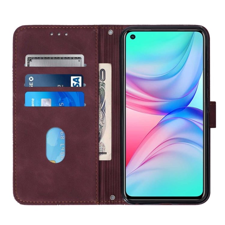 For Infinix Hot 10 X682 Crossbody 3D Embossed Flip Leather Phone Case