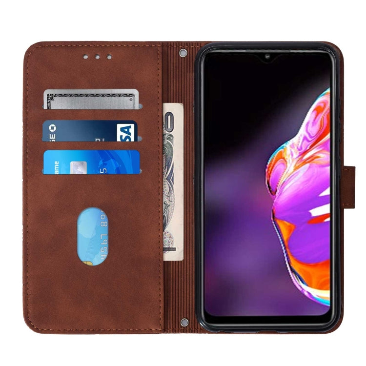 For Infinix Hot 10S / Hot 10T Crossbody 3D Embossed Flip Leather Phone Case