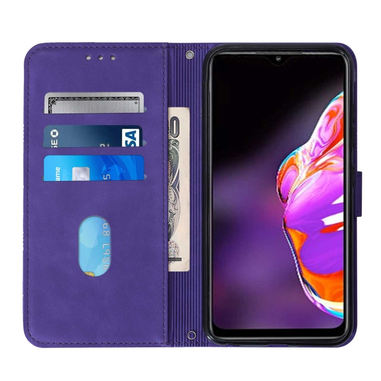 For Infinix Hot 10S / Hot 10T Crossbody 3D Embossed Flip Leather Phone Case