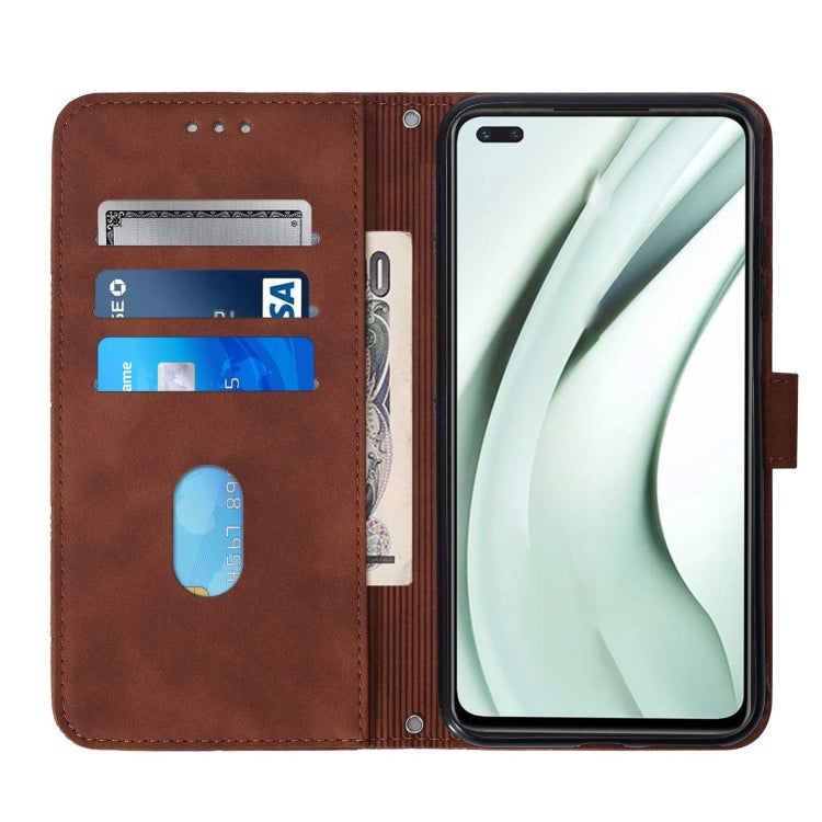 For Infinix Note 8 Crossbody 3D Embossed Flip Leather Phone Case