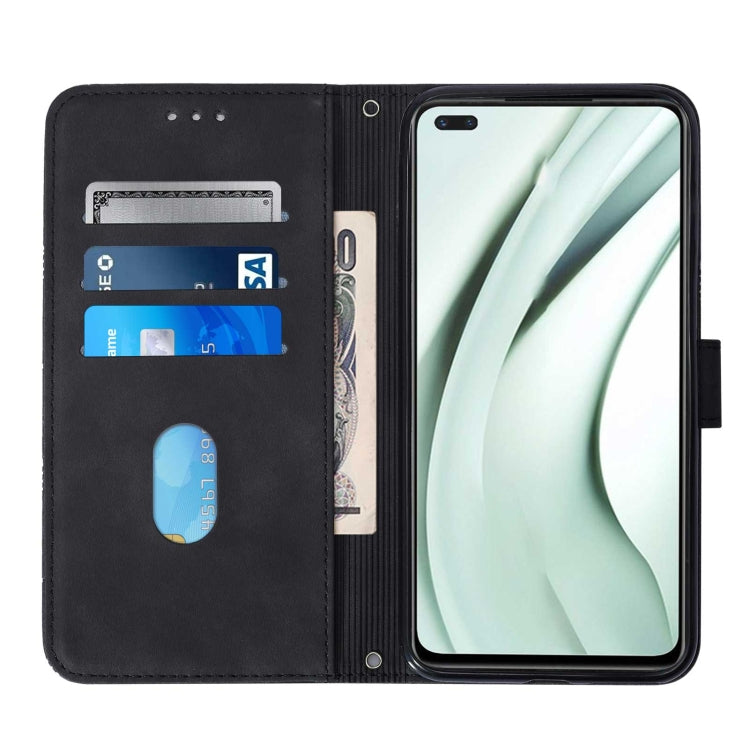 For Infinix Note 8 Crossbody 3D Embossed Flip Leather Phone Case