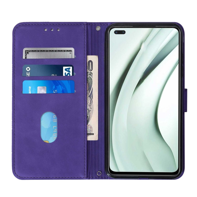 For Infinix Note 8 Crossbody 3D Embossed Flip Leather Phone Case