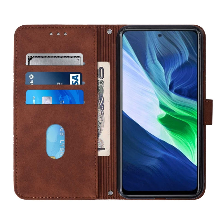 For Infinix Note 10 Crossbody 3D Embossed Flip Leather Phone Case